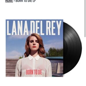Lana Del Rey Born to Die Vinyl Record